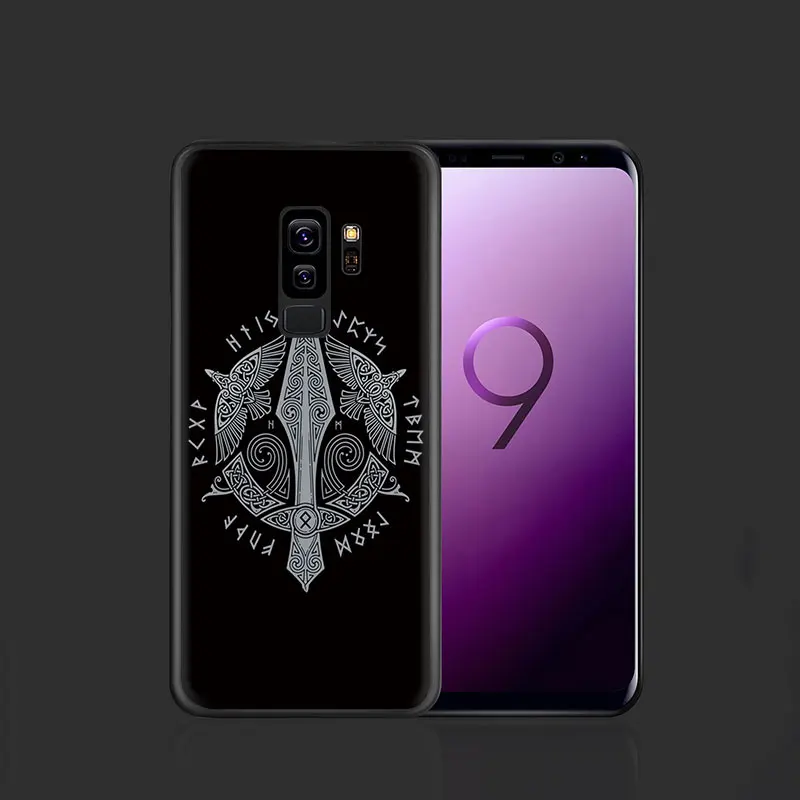 EWAU Viking вегвизир Одина Nordic мягкий чехол для телефона из ТПУ с принтом "чехол для Samsung Galaxy A3 A5 A6 7 8 9 A10S 20С 30С 40С с 50S 60 70 - Цвет: B6