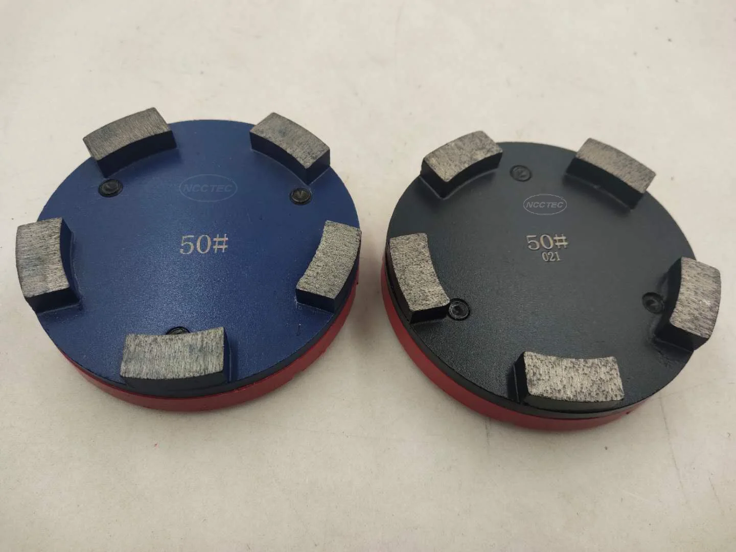 3 pcs 4" 5.6" 5 Segments Circular Klindex Diamond Grinding Blocks 100 140mm Concrete Granite Marble Abrasive Discs Disks
