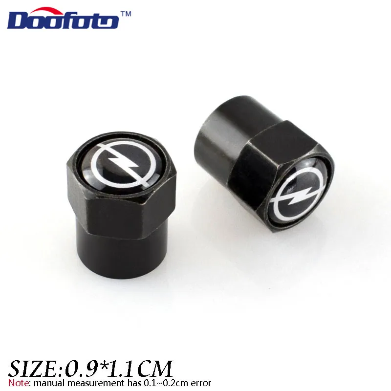 Doofoto 4x автомобильный клапан колпачки для Opel Astra j Insignia Astra g Corsa Zafira b Mokka Vivaro Meriva аксессуары колпачок стержня шин