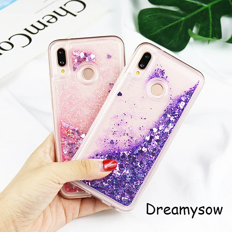 Liquid Quicksand Cases Soft Silicone Cover for Huawei P20 Lite Mate 30 20 Pro Y6 Y5 2018 Y7 2019 Honor 7C 7A 8C 10i |
