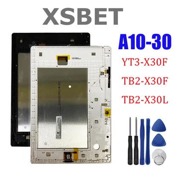

New 10.1 For Lenovo Tab 2 A10-30 YT3-X30 X30F TB2-X30F TB2-X30L Touch Screen Digitizer Panel Glass Sensor with Free Tools