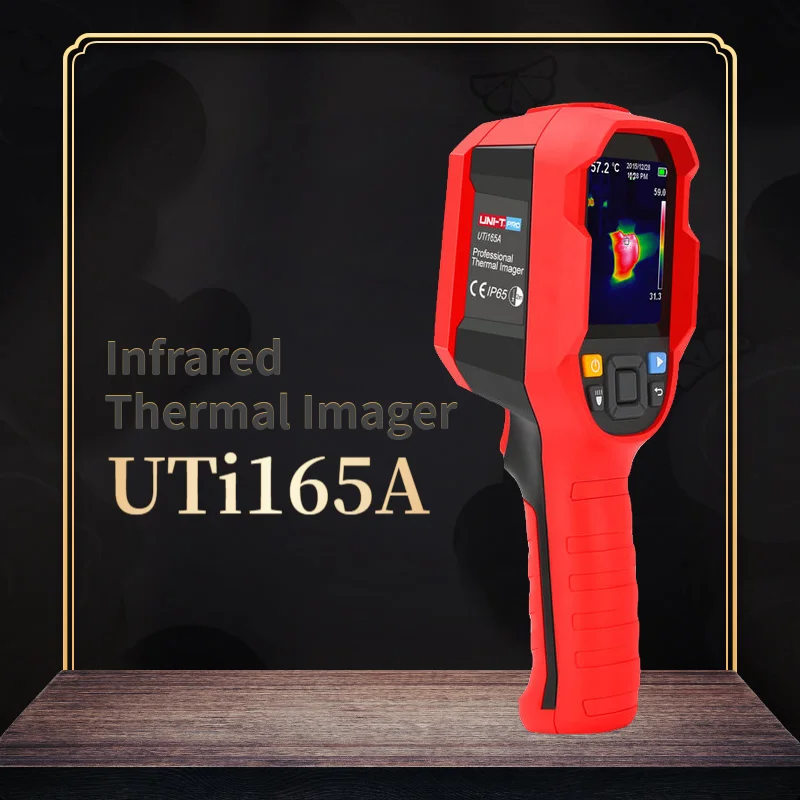UNI-T UTi165A Инфракрасный Тепловизор Многофункциональный высокоточный датчик мощности промышленный термометр 2,8 ''TFT экран-10
