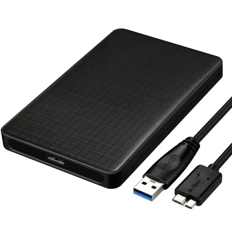 

VKTECH 2.5 inch HDD SSD Case Micro USB 3.0 SATA Hard Drive Adapter Box 5.0Gbps HDD Enclosure for Laptop Notebook PC high quility