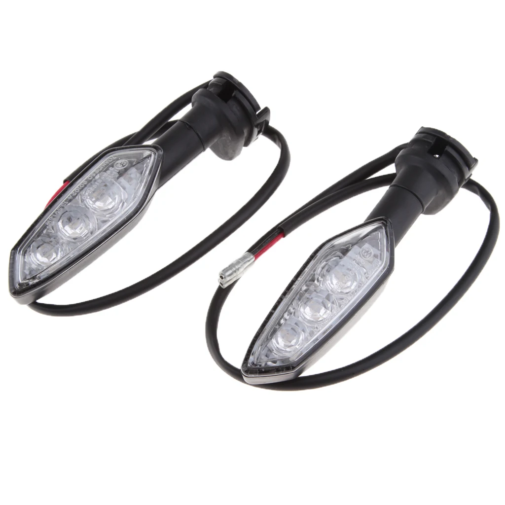 1 Pair 12V LED Amber Turn Signal Light Blinker Indicator for YAMAHA MT-01 MT-25 MT-03 MT-07 Motorcycle Lighting 