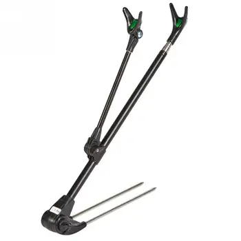 

Fishing Rod Holder Stand Rotatable Stainless Steel Telescoping Tool Ground Insert Adjustable Angle Outdoor Anti-slip Bracket