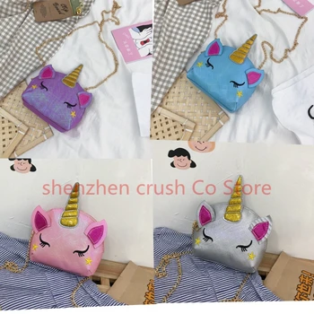 

10pcs/lot wholesale good quality canvas cylinder easter basket monogram personalize kids cute unicorn easter bucket