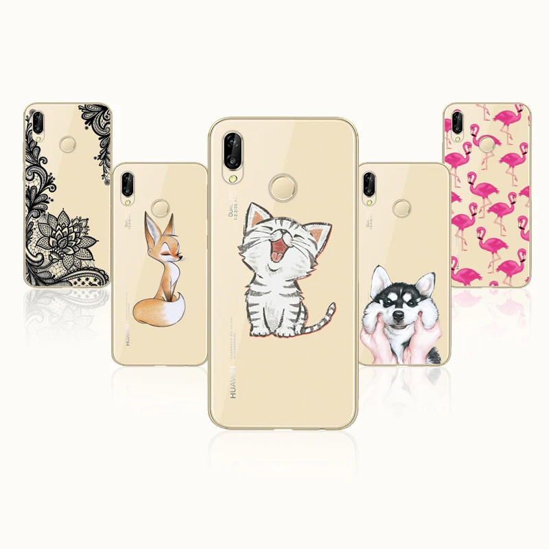 

FOR Phone Case Huawei P20 Lite Case Huawei Nova 3e Cover Case for Huawei Nova 3e 5.84" Coque Funda Huawei P20 Lite Shell Capa