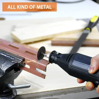 

32Pcs Rotary Tool Cutting Wheels Diamond Cutting Wheels and Resin Cutting Off Wheels with Mandrels for Wood Metal DIY