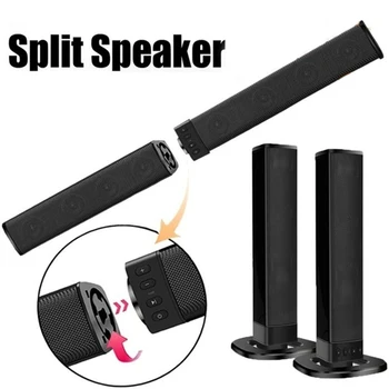 

20W Sound Bar Tv Separable Bluetooth Speakers Built In Subwoofer 4 0 Channel 3D Surround Sound with Mic Sound System