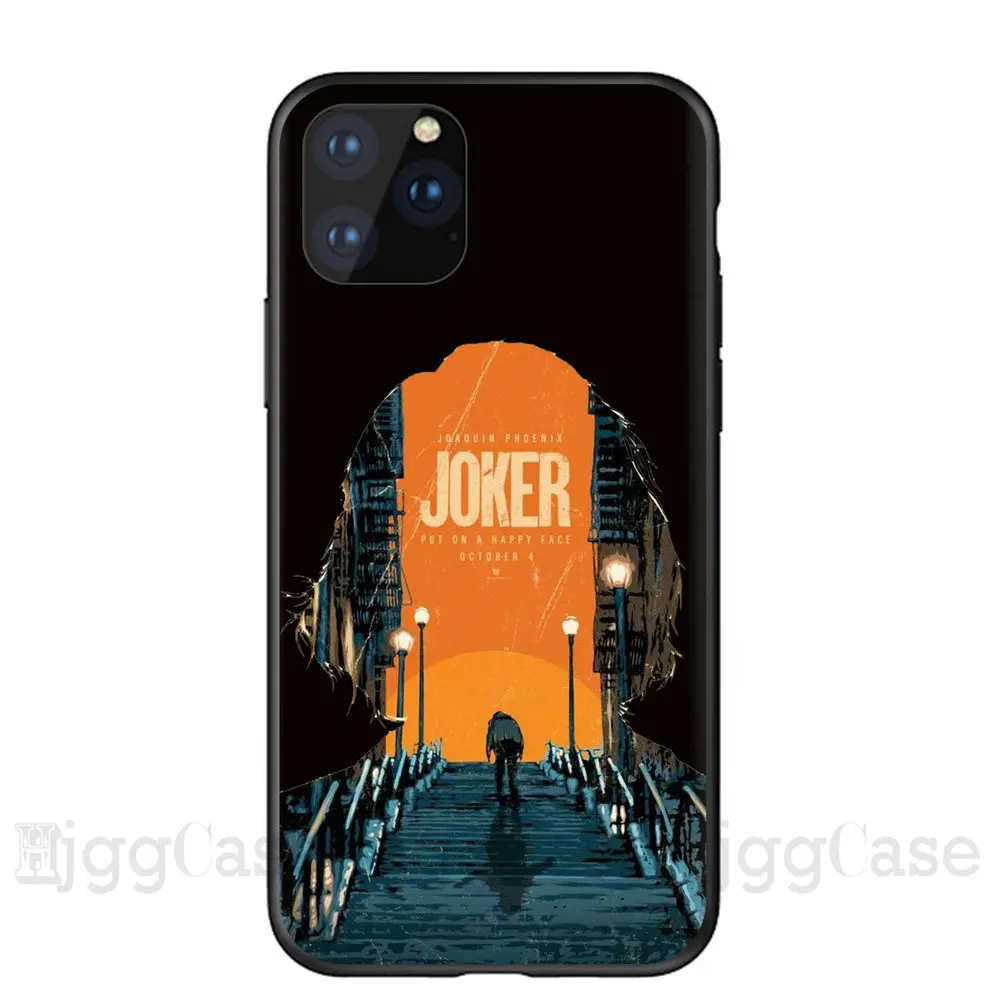 Joker Joaquin Phoenix мягкий силиконовый черный чехол для телефона для iPhone 11 Pro MAX 5S SE 6 6s 7 8 Plus X Xs MAX XR - Цвет: F4368