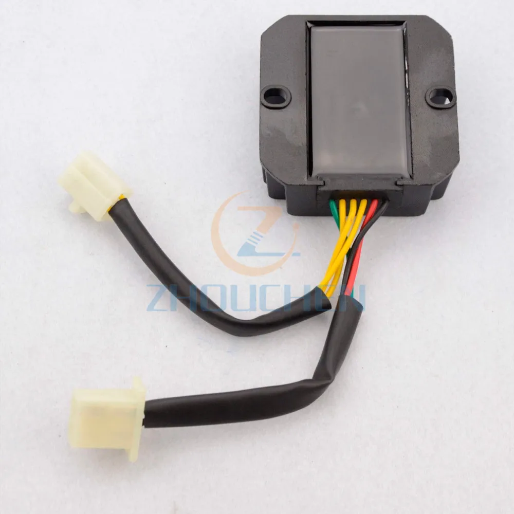 6 Pin 12V регулятор напряжения Выпрямитель для Elite CH150 CH150D Скутер ATV quad go kart dirt pit bike Мопед
