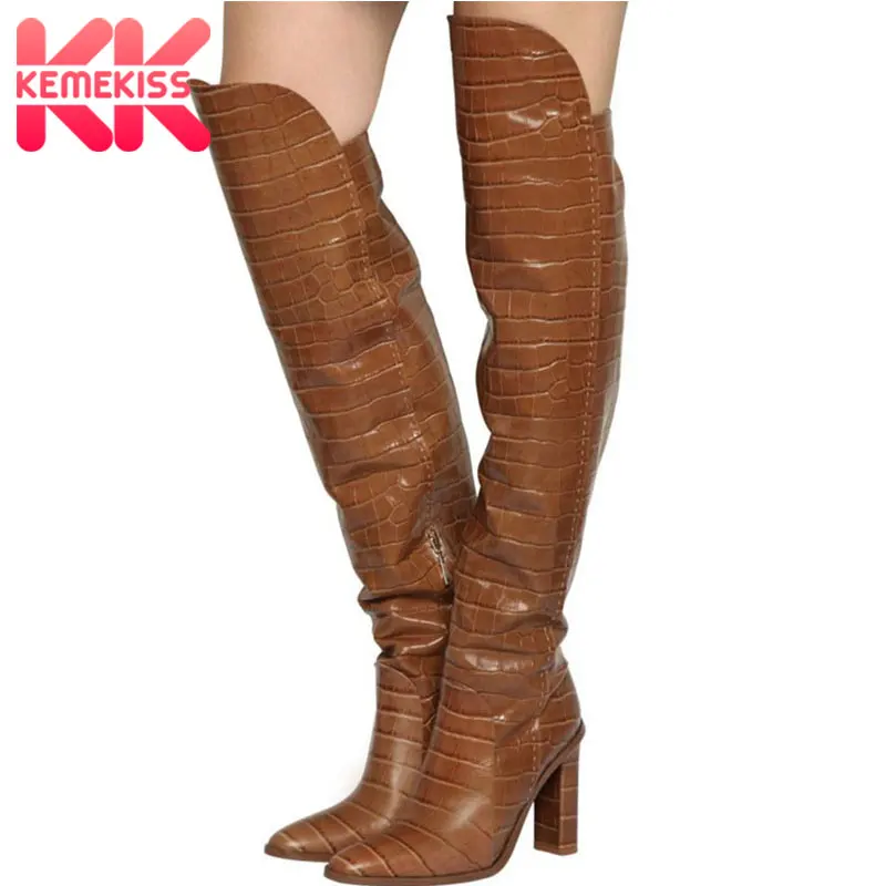 western style knee high boots
