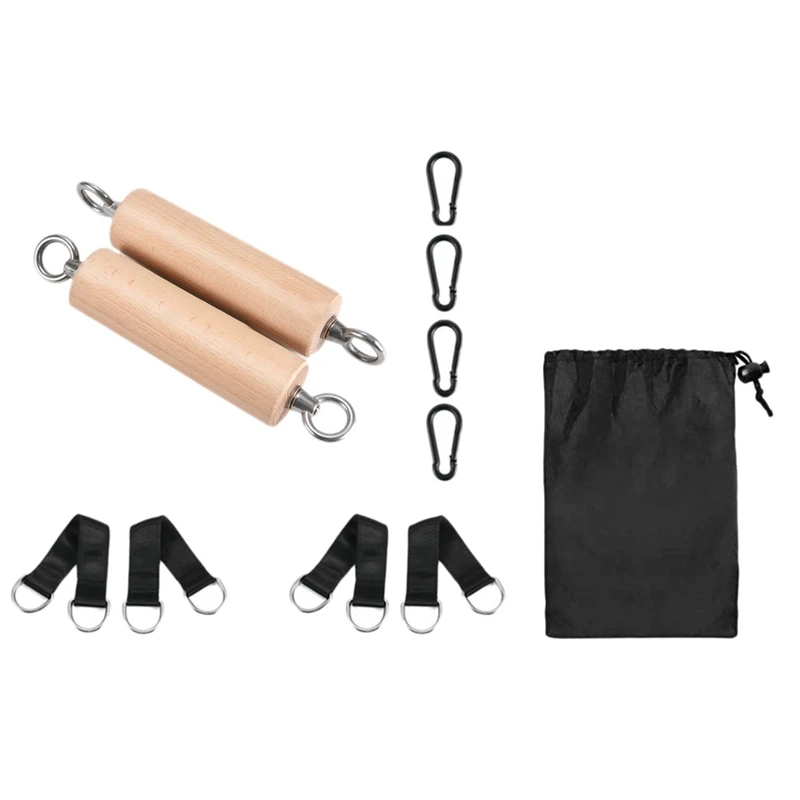 

Climbing Pull Up Power Rod Hold Grips - Durable And Non-Slip Hand Grips Strength Trainer Exerciser For Bouldering, Pull-Up, Wo