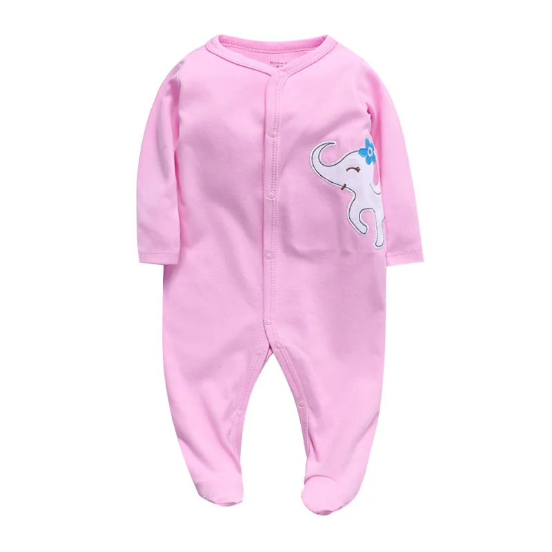 Одежда для новорожденных девочек; комбинезоны для малышей; комбинезон-Ползунки с рисунком; мягкая хлопковая одежда; осенние пижамы для мальчиков; одежда для сна