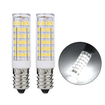 

New 2Pcs E14 LED Lamp Corn Bulb Screw Bulbs 360 Beam High Quality Ceramic Mini Chandelier Lights 7W 220V Hot Sale