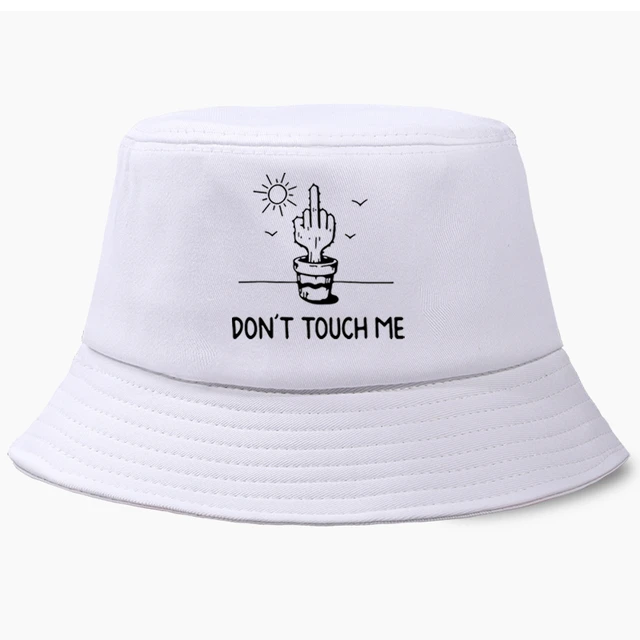 Funny Cactus Dont'S Touch Me Panama Cap Men Women Bucket Hat Fishing  Hunting Basin Chapeau Sun Prevent Hats Beach Round Top - AliExpress