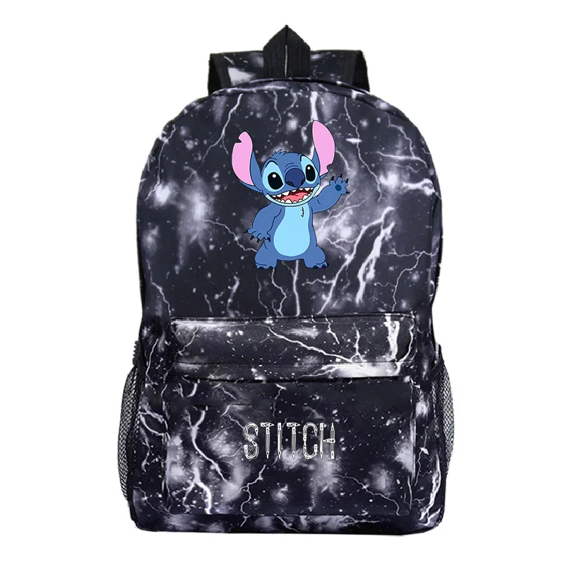 Sac Dos plecak Mochila Stitch школьный Аниме маленький рюкзак мужские школьные сумки для девочек-подростков мультфильм унисекс индивидуальный логотип - Цвет: 12