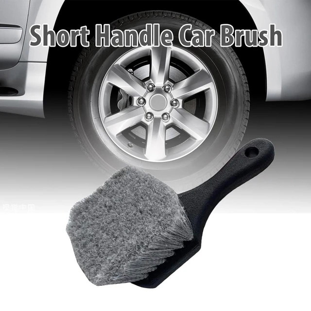 Stiff PVC Bristles Tire & Wheel Brush