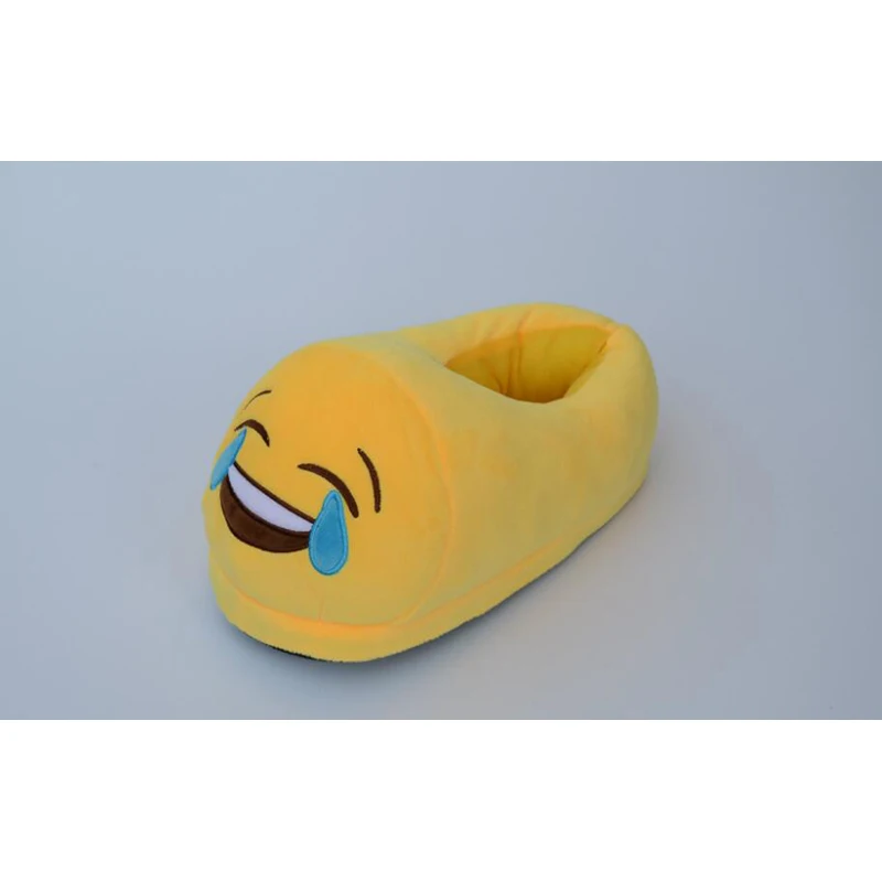 Emojicon morbidose Pantofole emoticon PELUCHE Scarpe aiuta antiscivolo 
