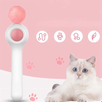 

Cat Tease Wand Toy With Catnip Kitten Funny Retractable Rod Cat Wand Toys Fun Stick Pet Cat Supplies G