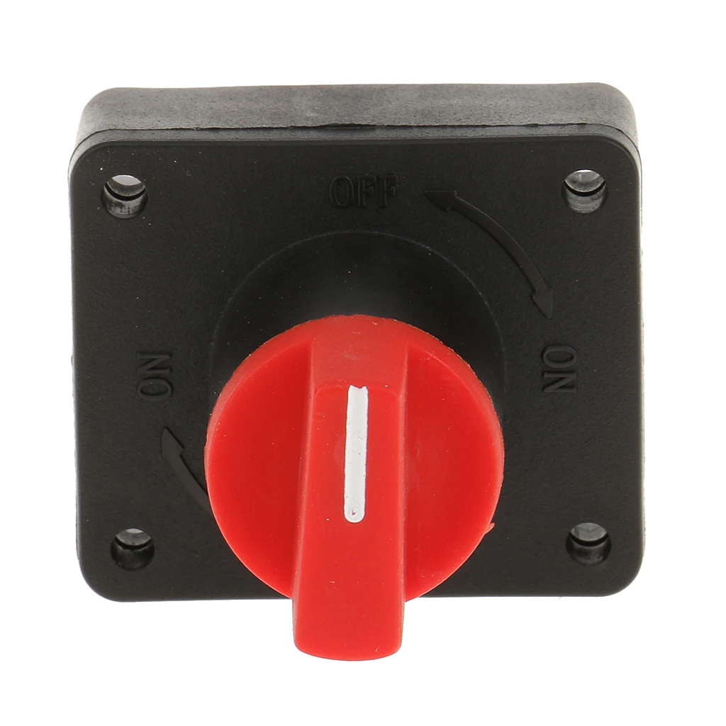 Battery Disconnect Switch Battery Isolator Master Switches Power Cut Off Switch for Marine Boat Car Vehicles