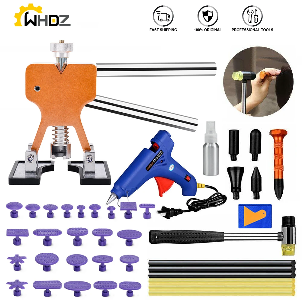 

Slide Hammer Puller Hail Ding set Paintless Dent Repair Removal Kits