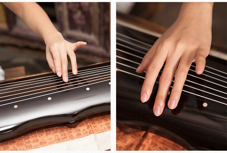 Китайский guqin fu xi Тип Лира китайский 7 струн древний Zither китайские Музыкальные инструменты zither сушеные Твердые AAA пихты Guqin