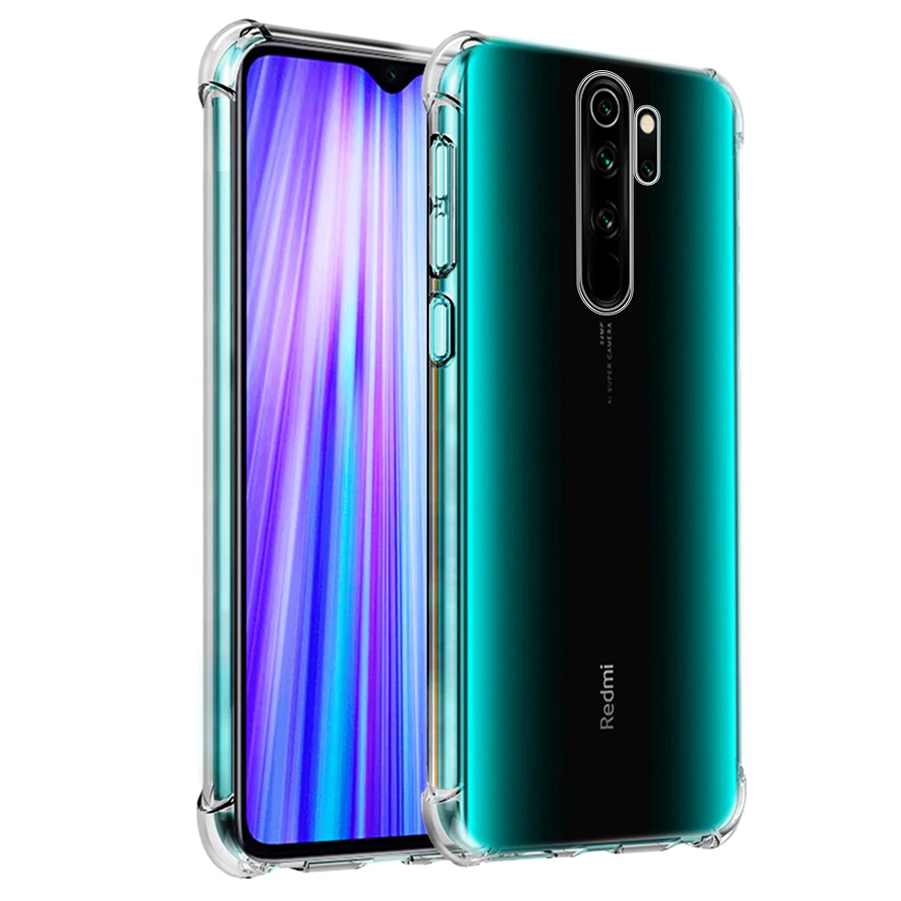 Защитный чехол для подушки безопасности Xiaomi Redmi Note 8 7 K20 Pro Ультратонкий Мягкий ТПУ