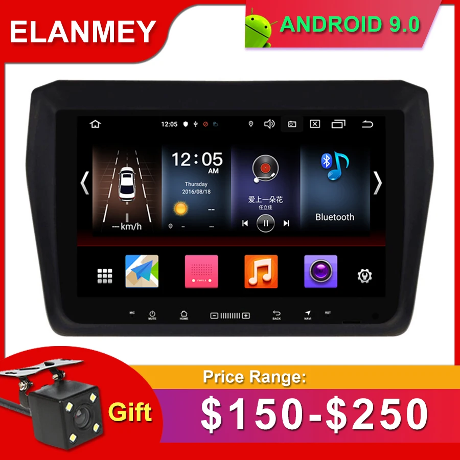 Cheap Gift Camera Car Radio for SUZUKI SWIFT 2017-2018 Android 9.0 GPS Navigation Bluetooth Touch screen Car Audio Stere Multimedia 0 Cheap Gift Camera Car Radio for SUZUKI SWIFT 2017-2018 Android 9.0 GPS Navigation Bluetooth Touch screen Car Audio Stere Multimedia 0