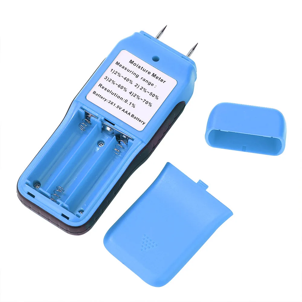 Портативный цифровой измеритель влажности древесины анализатор для бумаги