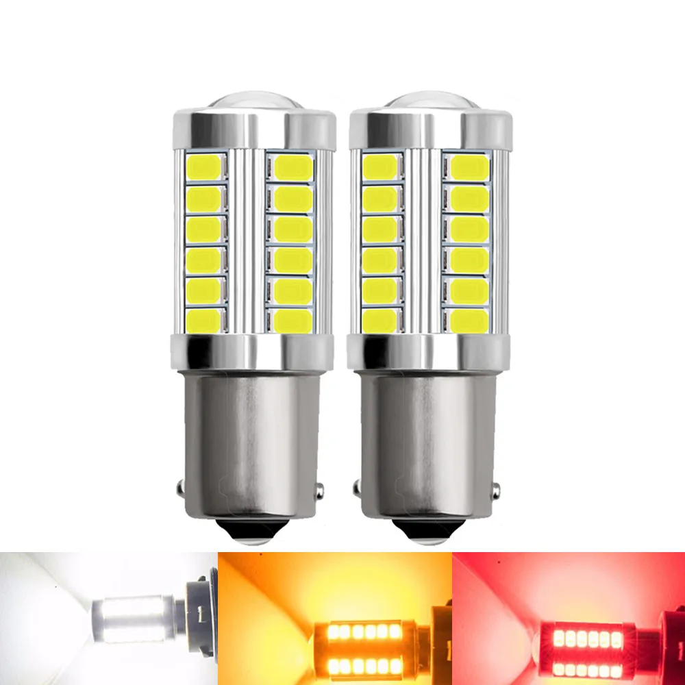 1x1156 BA15S P21W 1157 P21/5W BAY15D BAU15S PY21W светодиодный Автомобильная задняя лампа стоп