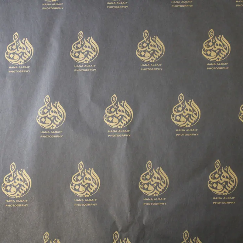 럭셔리 맞춤 인쇄 로고 포장, 선물 포장 티슈 페이퍼, 50x38cm