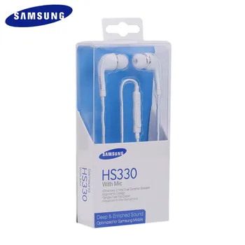 

Original Samsung Earphone 3.5MM HS330 IN-EAR Earbuds Noodle Cord With Mic/Voice Control For Galaxy S6 S7 S8 S9 S10 A30 A50 A70