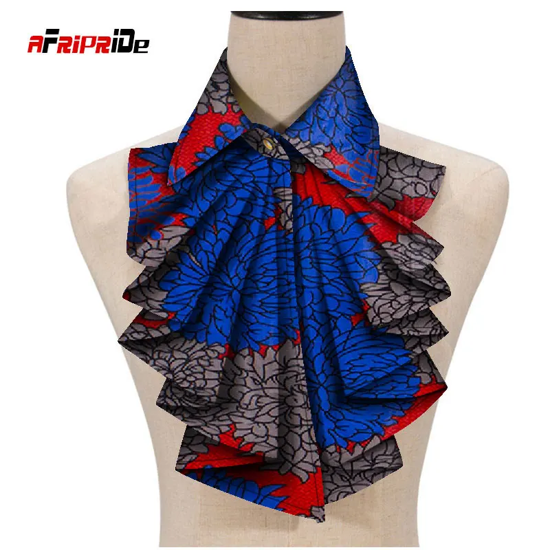 african traditional attire 2021 New Fashion African Print Ankara Tie for Women African Triangle Ankara Fabric Cravat Africa Tie SP027 african outfits