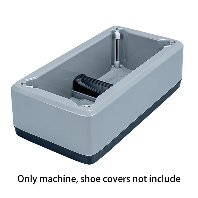 Automatic Disposable Shoe Cover Waterproof Overshoes Dispenser Portable Hand-Free Machine for Home, Office, Supermarket, Factory Dark Gray