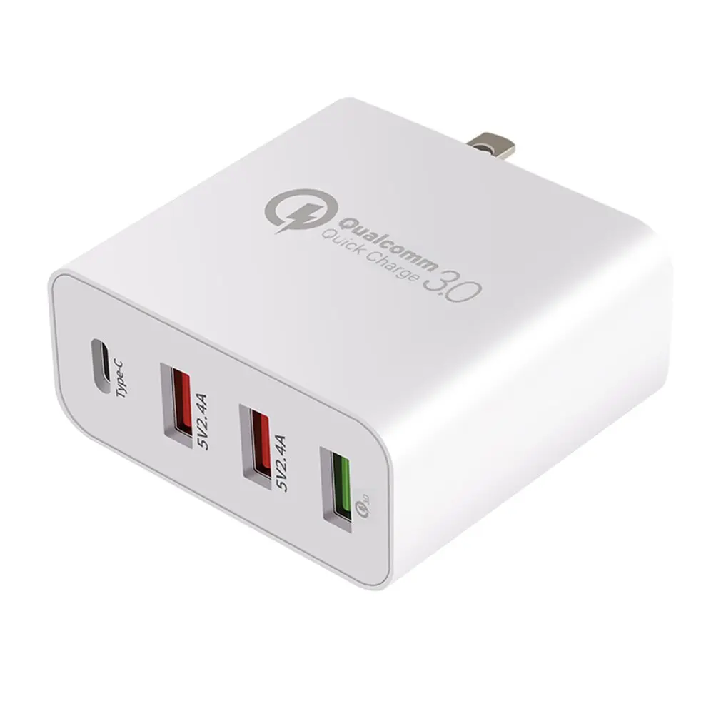 Многофункциональное быстрое зарядное устройство USB зарядка несколько 4 USB зарядная станция для телефона универсальное usb-хаб умное зарядное устройство