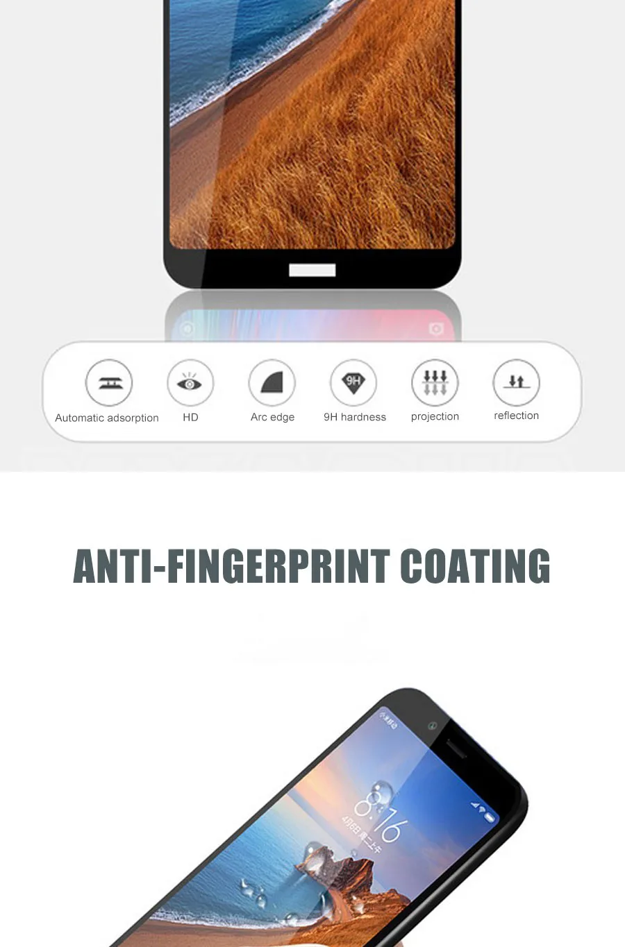 9D закаленное стекло для Xiaomi Redmi 8 8A 7 7A 6 Pro 6A Go K20 Redmi Note 8 7 6 Pro Защитная пленка для экрана