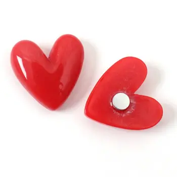 

Heart Shape Smooth Fridge Magnets Cute Romantic Creative Cartoon Refrigerator Magnetic Sticker Home Decor Kitchen Accessary