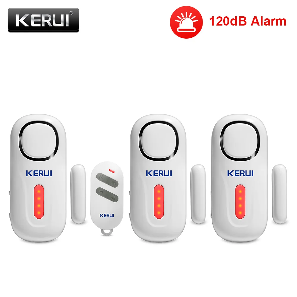 KERUI Remote Control Wireless Door Entry Security Burglar Alarm Magnetic Sensor