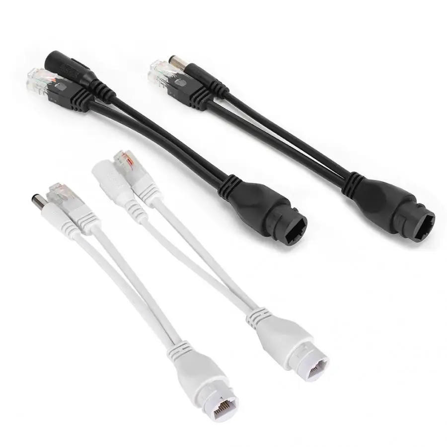 5 пар Ethernet POE сплиттер адаптер-форсунка DC12V водонепроницаемый для ip-камеры Ethernet POE сплиттер