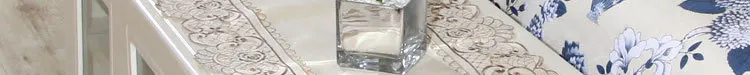 Весенний стиль вышитый полый стол флаг пасторальная скатерть чайные художественные скатерти стол флаг ткань искусство