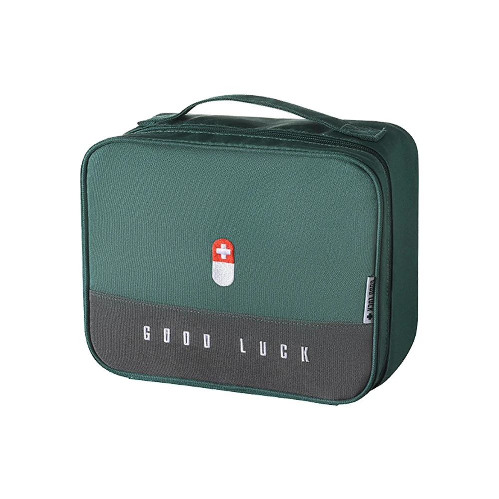 Layered Medicine Box Thickened Empty First Aid Kit Bag For Home Factory Hospital Cosmetic Case Tool Box Storage Organizer afbeelding