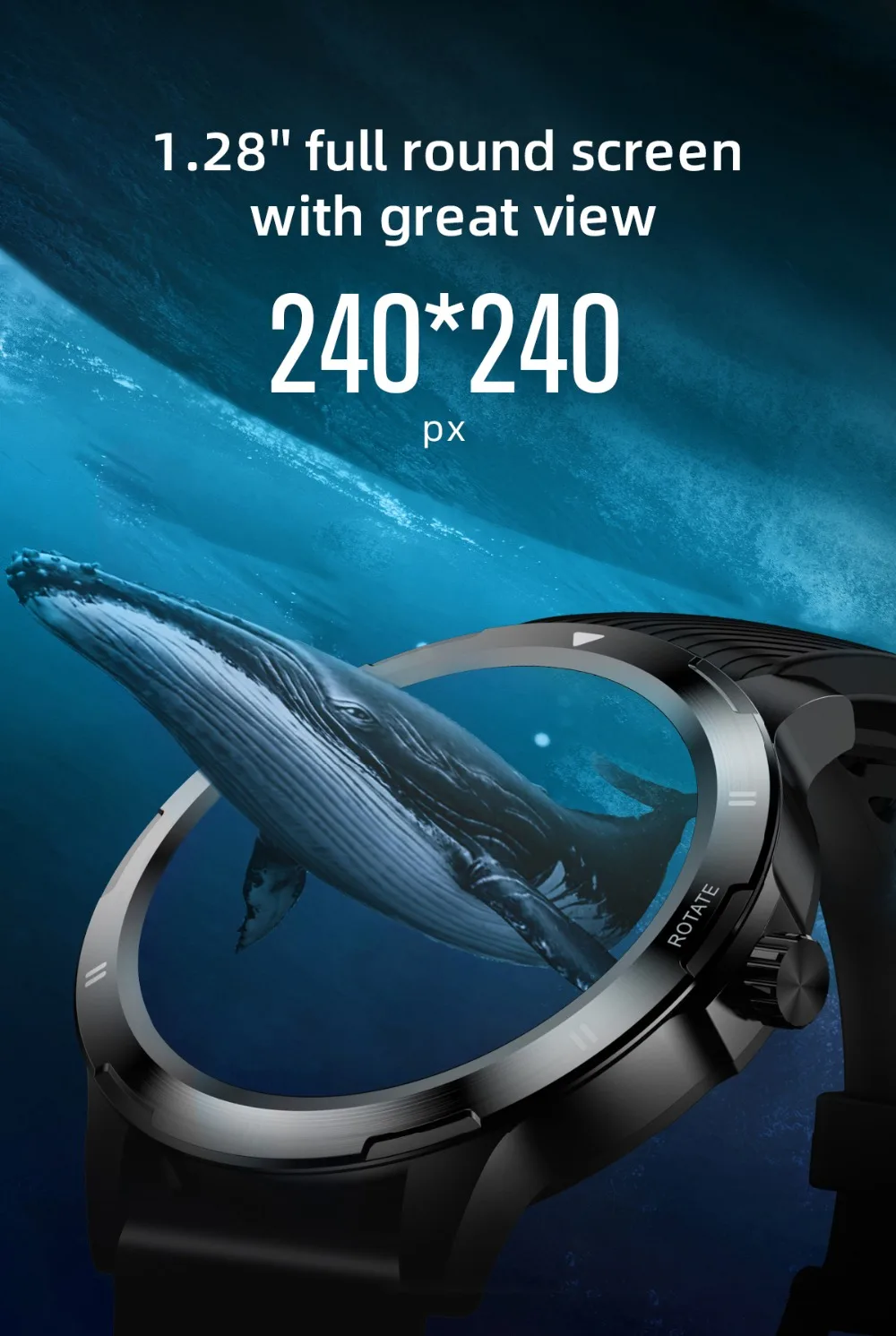 2020 K15 Smart Watch Men New Rolling menu fitness sports tracker Temperature smarthwatch Changable Strap For Android IOS Phone (2)