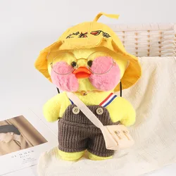 Muñecos de peluche de 30 CM para niñas, muñecos de animales suaves, ropa desmontable, accesorios de bricolaje