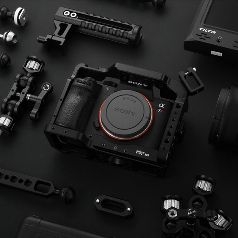 Montagem fria da sapata de a7iii a7iii