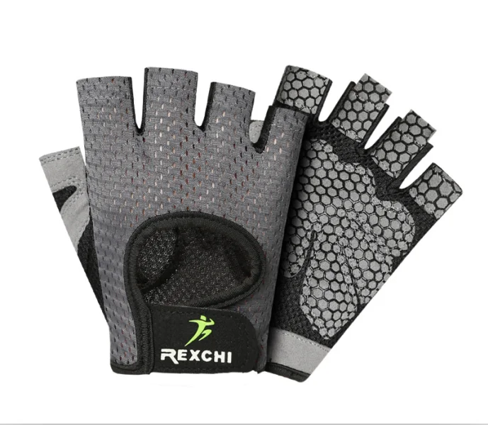 XG07 Honeycomb Gray Велосипедные перчатки MTB половина пальца моющиеся мужские летние спортивные противоударный велосипед перчатки Guantes Ciclismo hombre спортивные перчатки половина - Цвет: XG07 Honeycomb Gray
