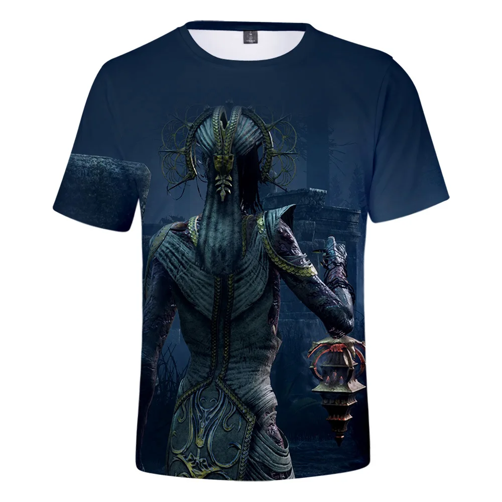 Dead By Daylight Футболка Горячая игра выживания футболка ZombieTerror Стиль 3d печать футболка для мужчин Уличная Топы Harajuku Hombre