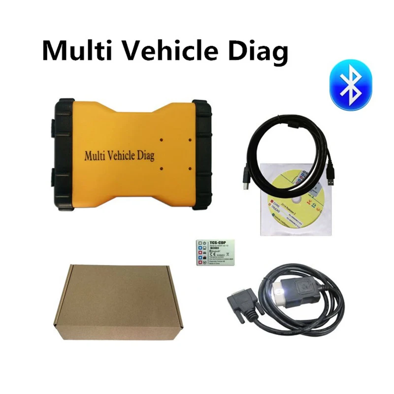 Топ продаж,0 с keygen Bluetooth vd ds150e cdp OBD2 сканер для delphis мульти Автомобиль Diag autocome+ 8 автомобильных кабелей