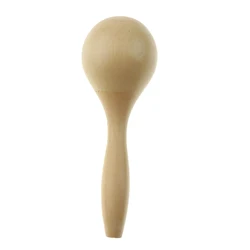 Sonajeros de madera de Maraca para niños, recuerdo de fiesta Musical, juguete agitador para bebés, regalos para bebés