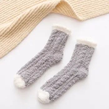 

5 Pairs/10pcs Warm Tube Socks Superior Quality Women Girls Female Autumn Winter Skillful Manufacture Casual Socks
